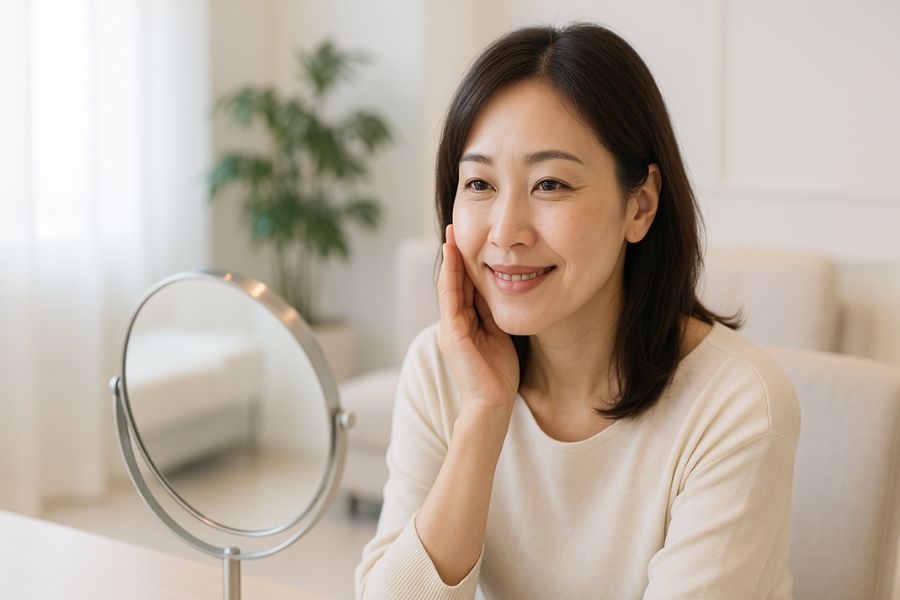 ほうれい線治療の改善方法を総合解説、美容クリニックで若々しい笑顔を目指す日本人女性、たるみ改善の施術選びをサポート