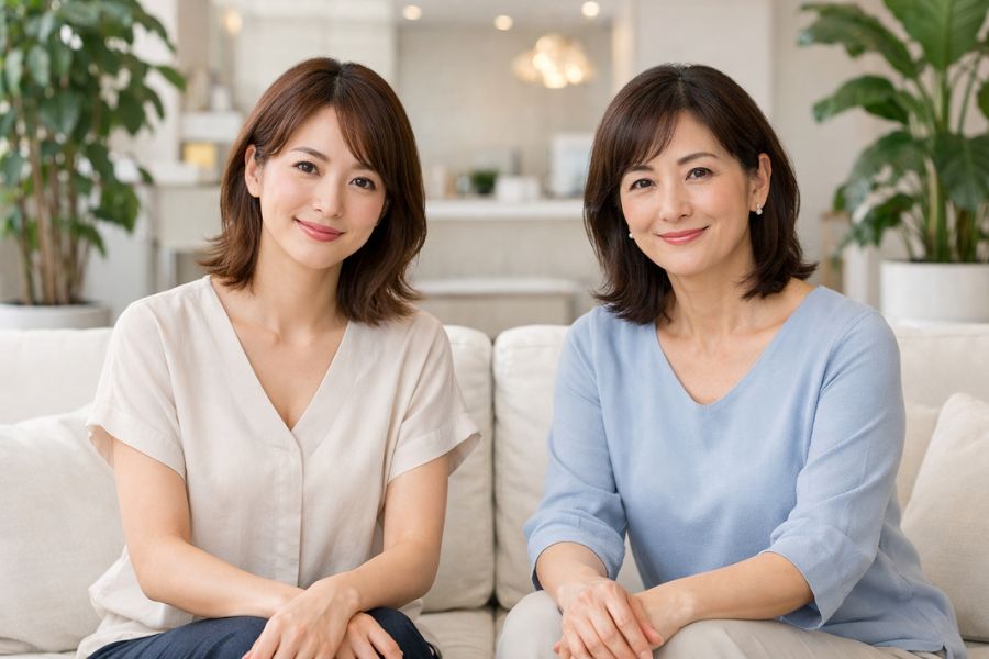 糸リフトの効果を得やすい人と得にくい人の特徴を比較するイメージ