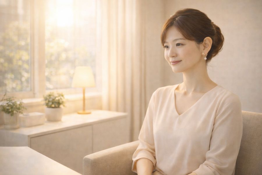 複数の美容医療オプションを比較検討するイメージ