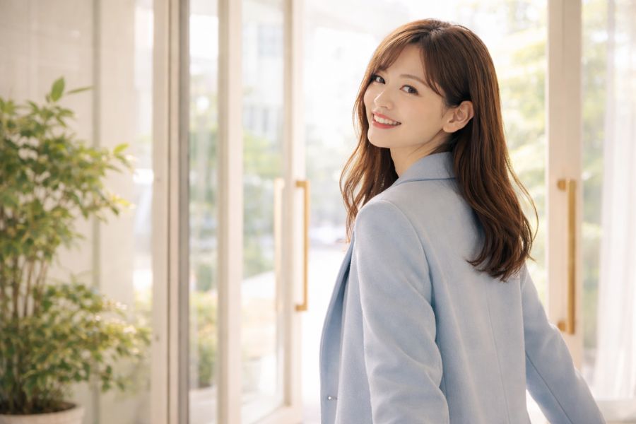 美容クリニックで新たな一歩を踏み出す女性