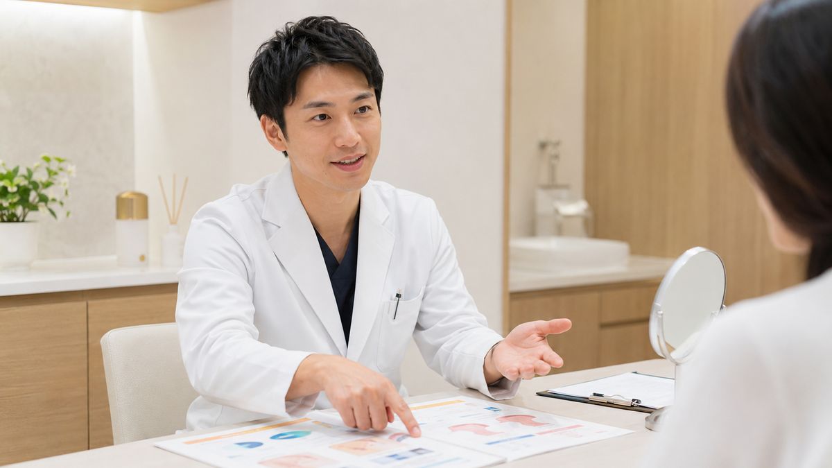 PRPが効果なしと言われる原因を解説する男性医師