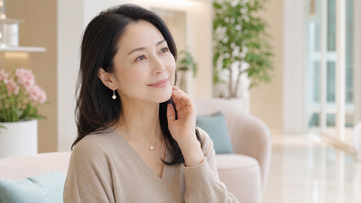 切開リフトは何歳から受けられるか考える40代の女性